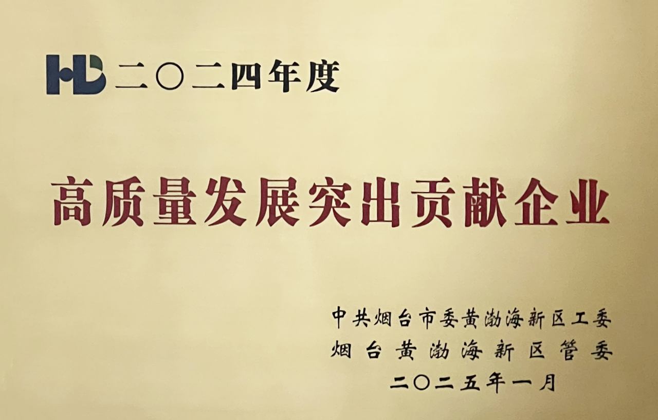2024年度高質量發(fā)展突出貢獻企業(yè)